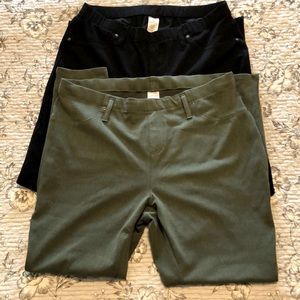 Two pairs of Terra & Sky Jeggings